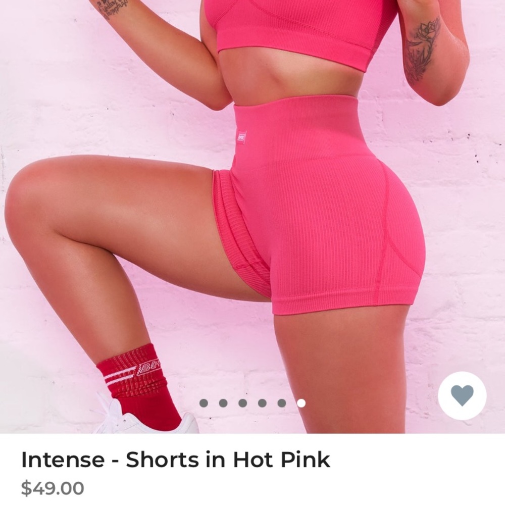 BO+TEE HOT PINK SET